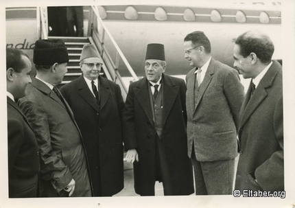 1960 - Allal El-Fassi, Ahmad Bannani, Mohamed Boucetta, Abdelkebir El-Fassi